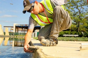 Is there a less costly alternative to concrete replacement?